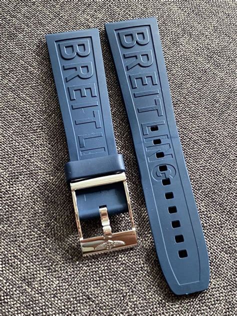 rubber bracelet for breitling watches|authentic Breitling watch bands.